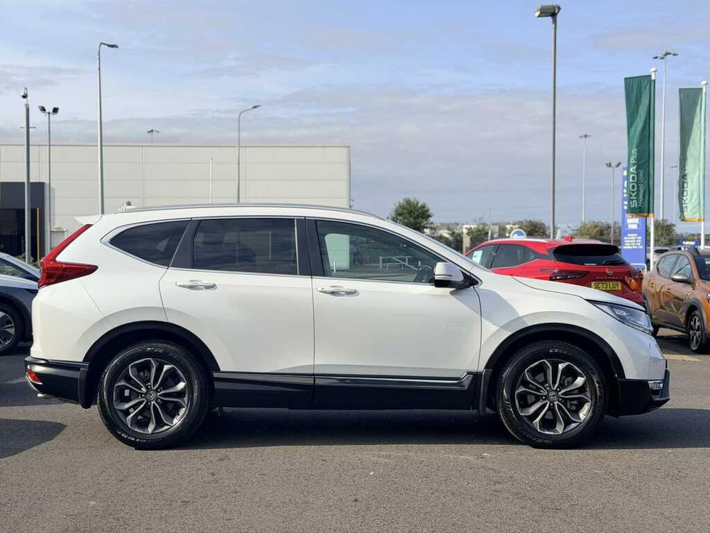 Honda Cr-V 2.0 I-mmd Hybrid Sr 2Wd Ecvt White #4