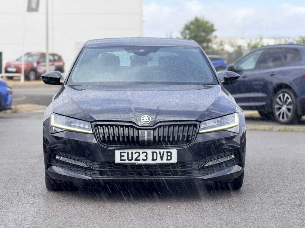 Skoda Superb 2.0 Tdi Cr Sport Line Plus Dsg Black #2