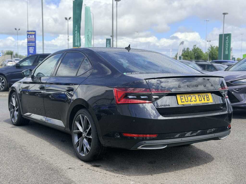 Skoda Superb 2.0 Tdi Cr Sport Line Plus Dsg Black #6