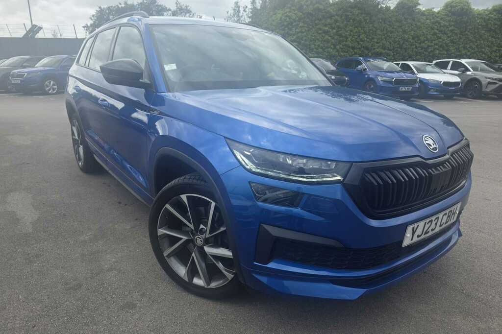 Skoda Kodiaq 2.0 Tsi Sportline Suv Dsg 4Wd Euro 6 S Blue