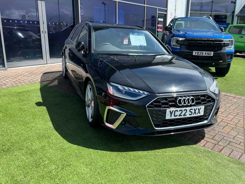 Audi A4 Avant 40 Tfsi 204 S Line S Tronic Black