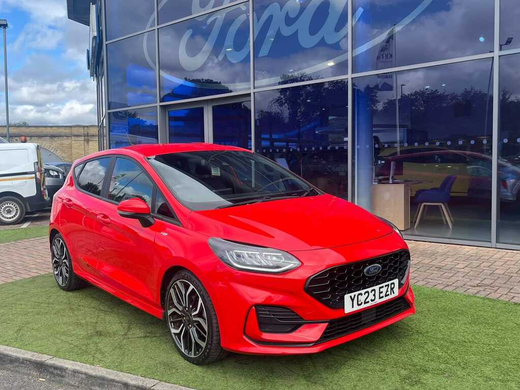 Ford Fiesta X 1.0L Ecoboost 125Ps Mhev Fwd 6-Speed Manu Red