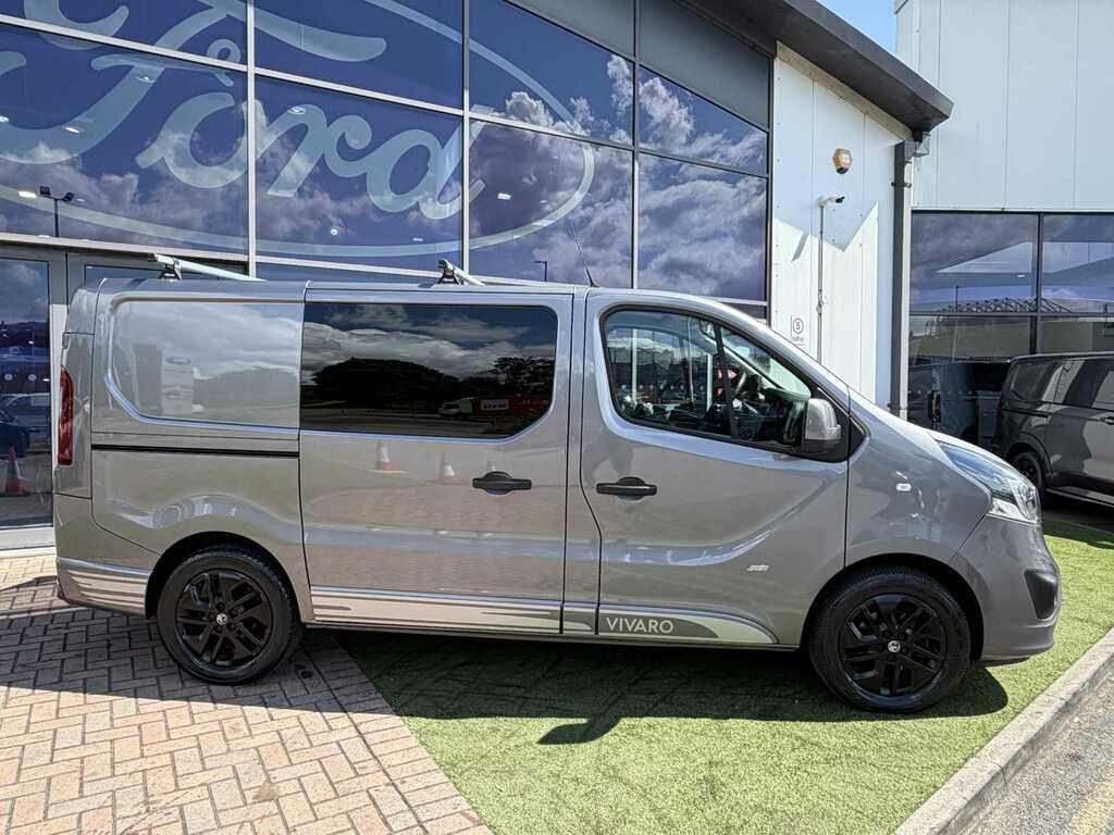 Vauxhall Vivaro Combi Van 1.6 Cdti 2900 Crew Van Euro 6 Ss Silver #14