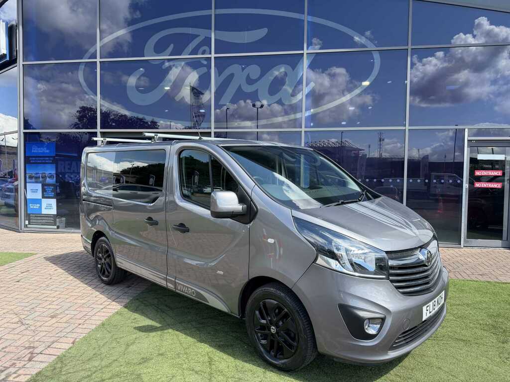 Vauxhall Vivaro 2900 1.6Cdti 120Ps H1 Doublecab Grey