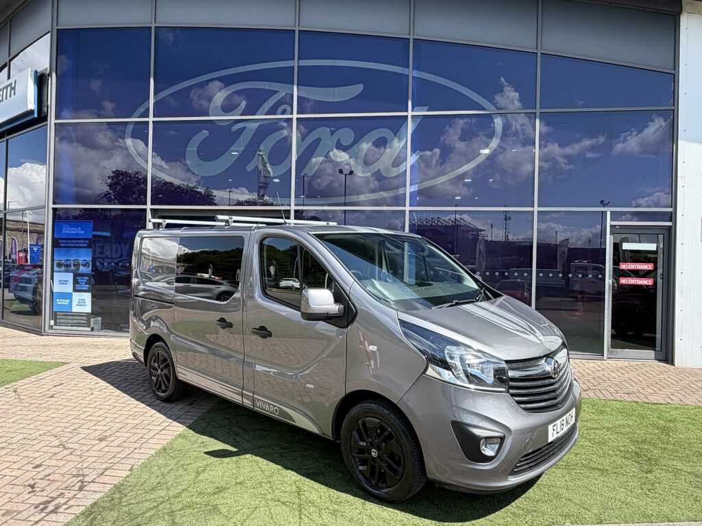 Vauxhall Vivaro Combi Van 1.6 Cdti 2900 Crew Van Euro 6 Ss Silver #15