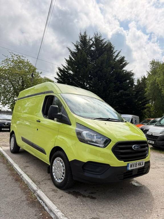Ford Transit Custom 2.0 340 L2 H2 Lwb High Roof - 2018 18 MV18MKA Green #5