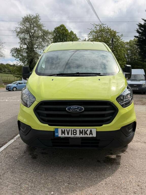 Ford Transit Custom 2.0 340 L2 H2 Lwb High Roof - 2018 18 MV18MKA Green #4