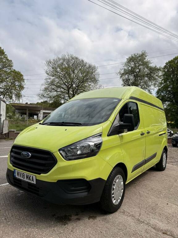 Ford Transit Custom 2.0 340 L2 H2 Lwb High Roof - 2018 18 MV18MKA Green #2