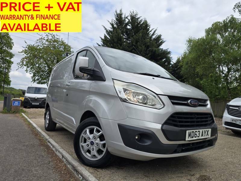 Ford Transit Custom 2.2 Tdci 270 Limited Swb L1 - 2014 63 MD63AYX Silver