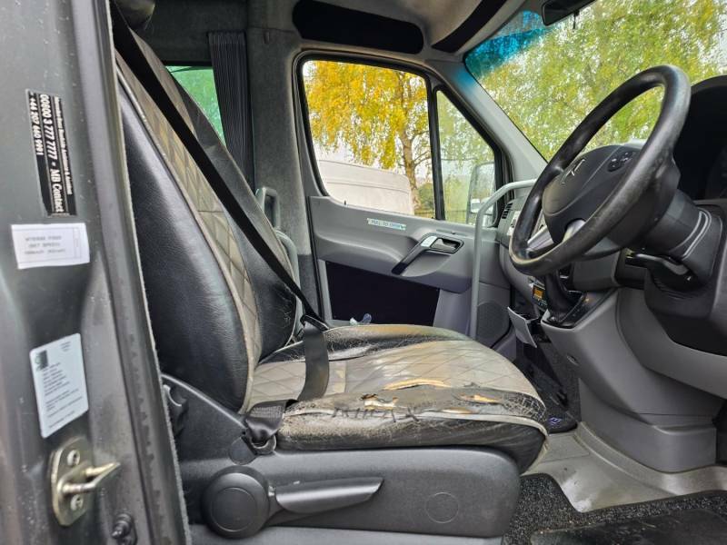 Mercedes-Benz Sprinter Caged Tipper Sold Mwb 313 Cdi 3500Kg No Vat White #27
