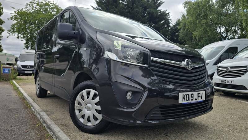 Vauxhall Vivaro 2700 1.6Cdti 120Ps Sportive H1 Van - 2019 19 KO19JFV Black #4