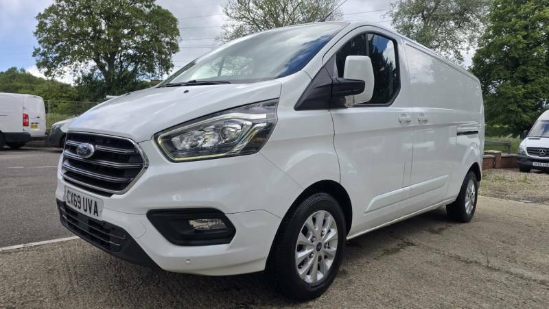 Ford Transit Custom 2.0 300 Ecoblue Limited L2 Lwb - 2019 69 CX69UVA White #2