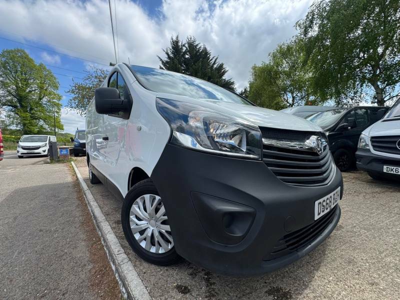 Vauxhall Vivaro 2900 1.6Cdti 120Ps H1 Van - 2018 68 White #5