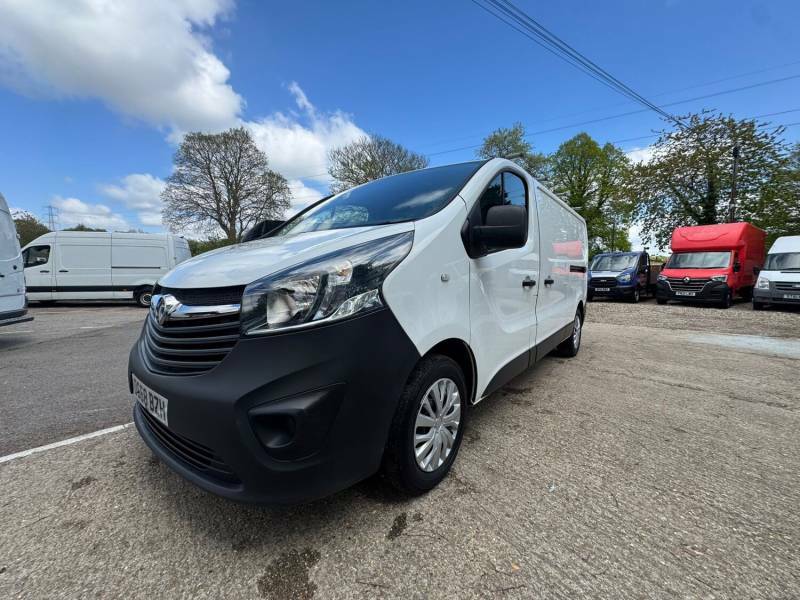 Vauxhall Vivaro 2900 1.6Cdti 120Ps H1 Van - 2018 68 White #2