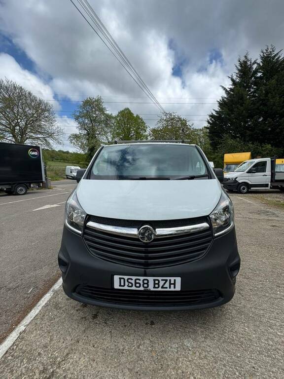 Vauxhall Vivaro 2900 1.6Cdti 120Ps H1 Van - 2018 68 White #4