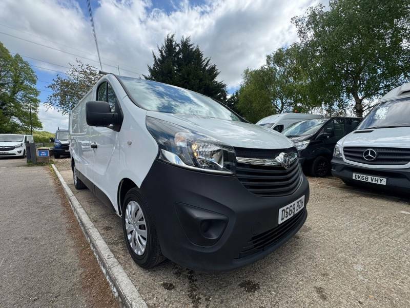 Vauxhall Vivaro 2900 1.6Cdti 120Ps H1 Van - 2018 68 White #3