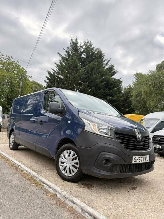 Renault Trafic 1.6 Dci 29 Business Lwb Low Mileage Van No Vat Blue #4