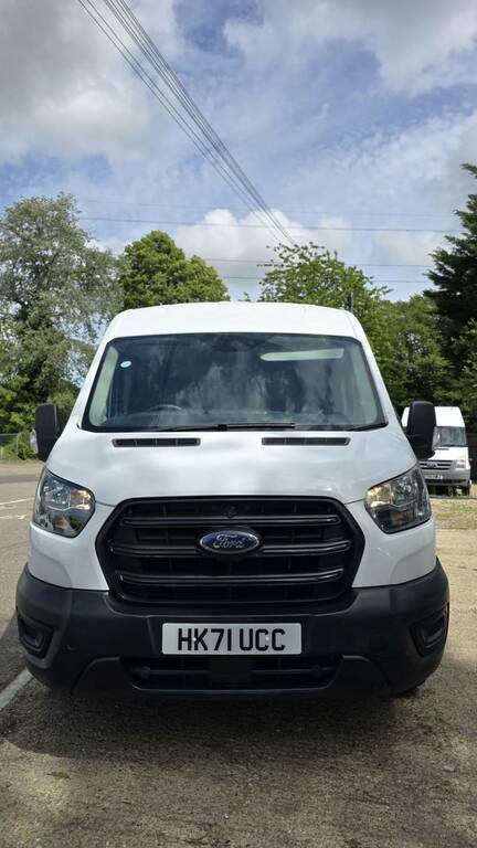 Ford Transit Custom 2.0 350 Ecoblue L3 H2 Lwb Only 34,000 Miles No HK71UCC White #4