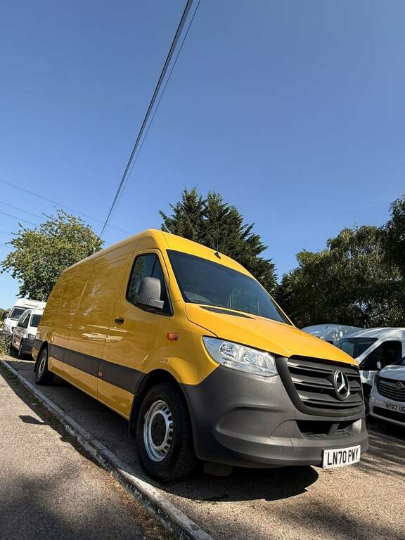 Mercedes-Benz Sprinter 2.1 314 Cdi Progressive Rwd L3 Lwb Aircon - 2020 LN70PWY Yellow #3