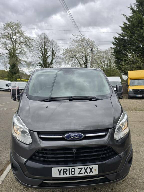 Ford Transit Custom 2.0 Tdci 290 Limited L2 Lwb - 2018 18 YR18ZXX Grey #4