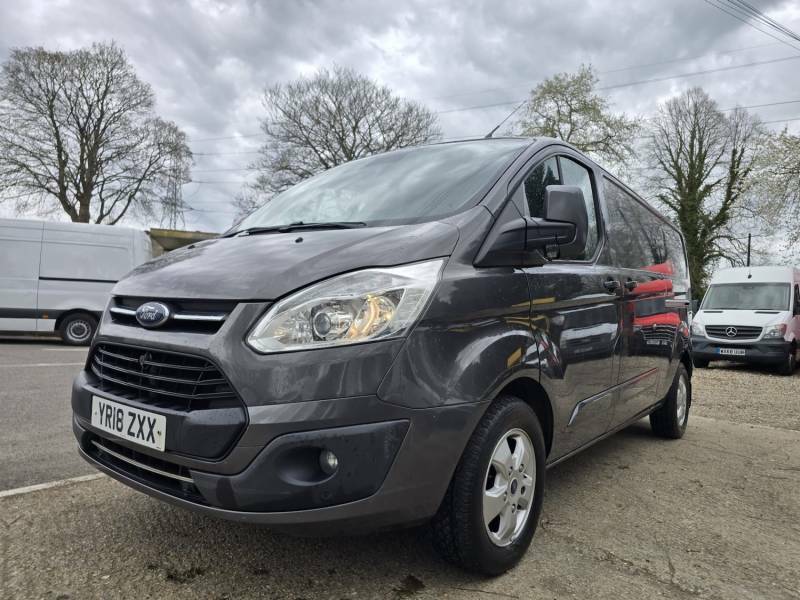 Ford Transit Custom 2.0 Tdci 290 Limited L2 Lwb - 2018 18 YR18ZXX Grey #2