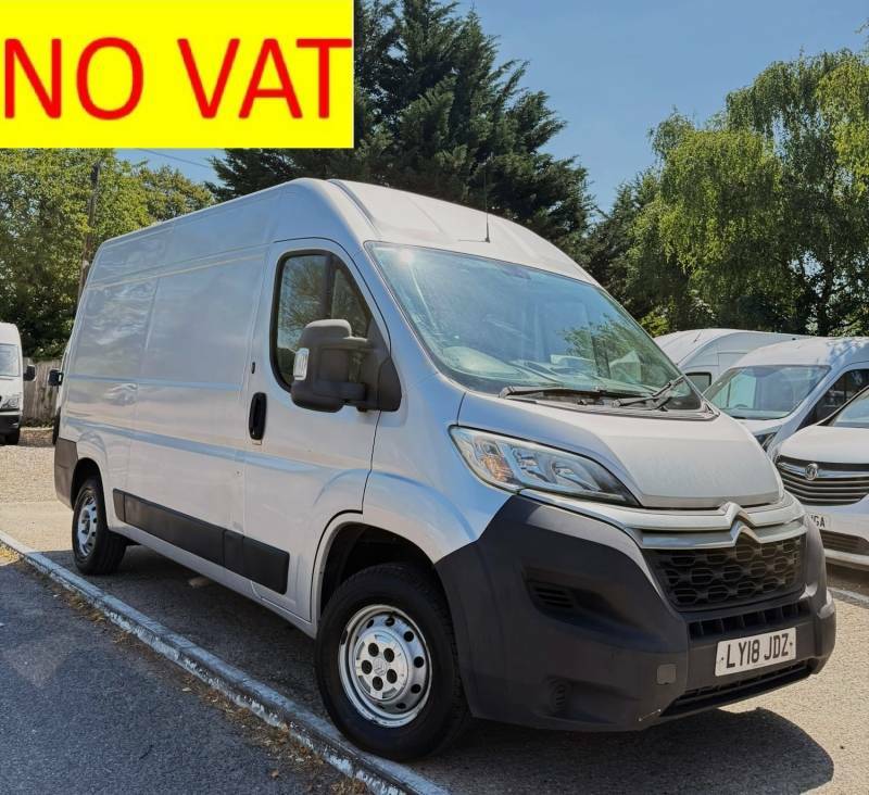 Citroen Relay 2.0 Bluehdi 35 Enterprise L2 Mwb No Vat - 2018 Silver