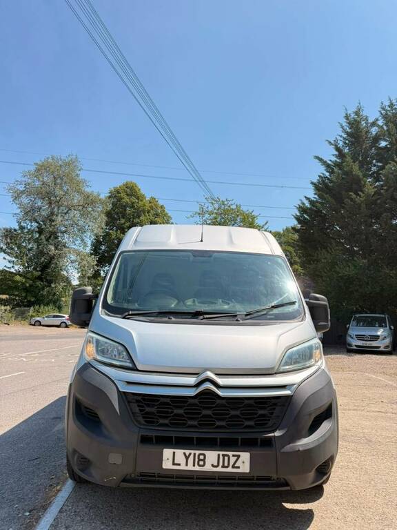 Citroen Relay 2.0 Bluehdi 35 Enterprise L2 Mwb No Vat - 2018 Silver #3