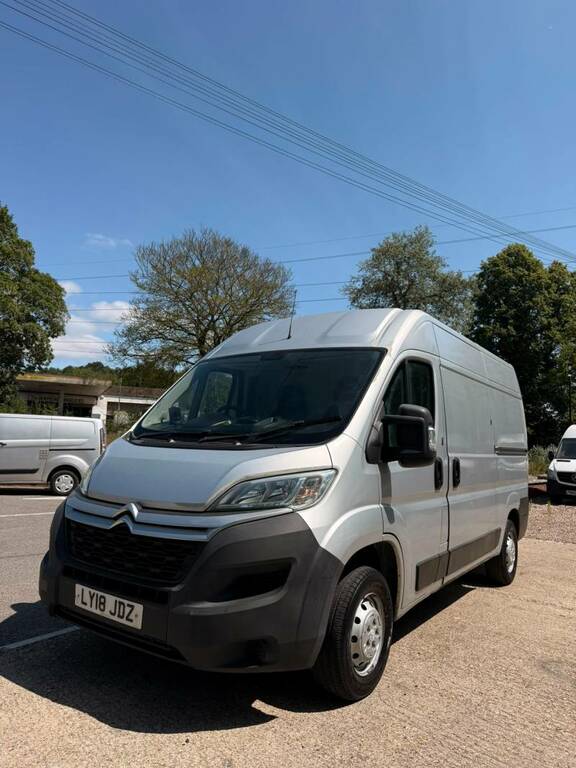Citroen Relay 2.0 Bluehdi 35 Enterprise L2 Mwb No Vat - 2018 Silver #2
