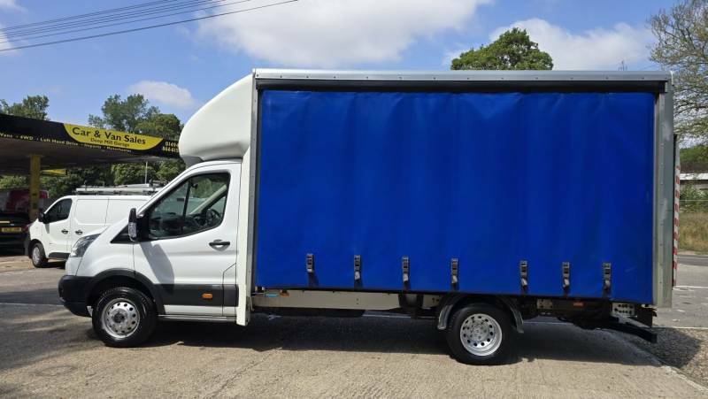 Ford Transit Custom 2.2 Tdci 350 Rwd Heavy L4 Curtain Side Tail Lift White #6