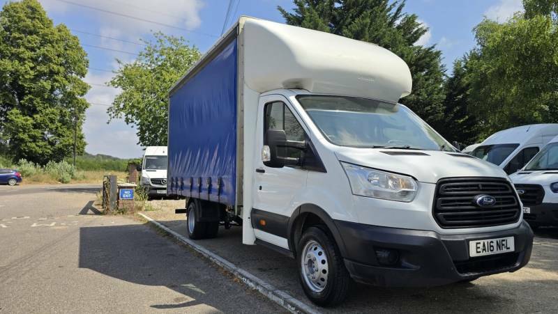 Ford Transit Custom 2.2 Tdci 350 Rwd Heavy L4 Curtain Side Tail Lift White #3