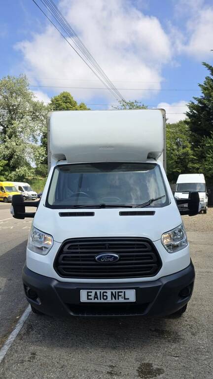 Ford Transit Custom 2.2 Tdci 350 Rwd Heavy L4 Curtain Side Tail Lift White #4