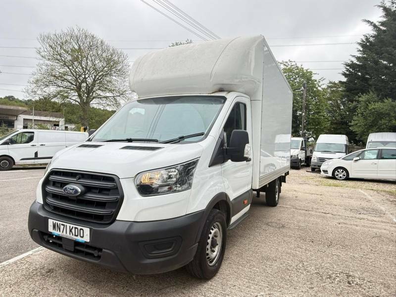 Ford Transit Custom 2.0 350 Rwd L4 Xlwb Luton Van Tail Lift No Vat White #2