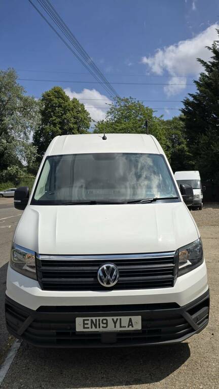 Volkswagen Crafter 2.0 Tdi Cr35 Trendline Rwd Lwb Euro 6 White #4