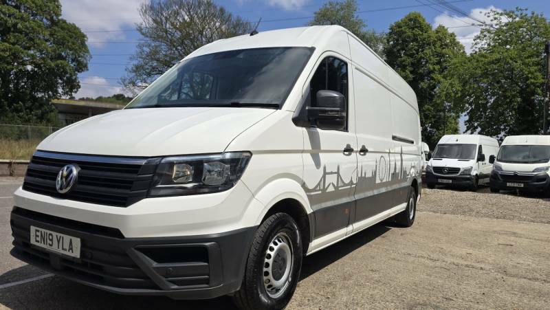 Volkswagen Crafter 2.0 Tdi Cr35 Trendline Rwd Lwb Euro 6 White #2