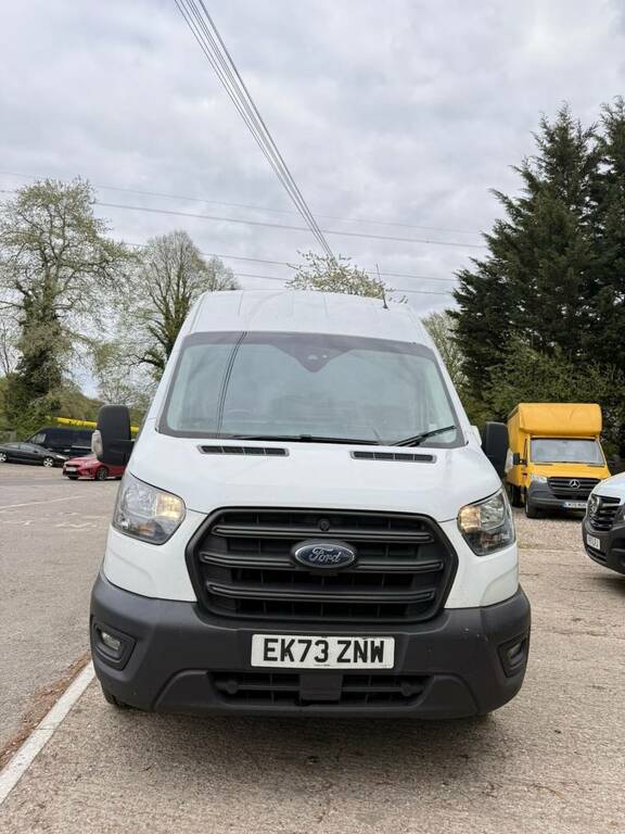 Ford Transit Custom 2.0 350 Ecoblue Trend Fwd L3 H3 Lwb - 2023 73 EK73ZNW White #3