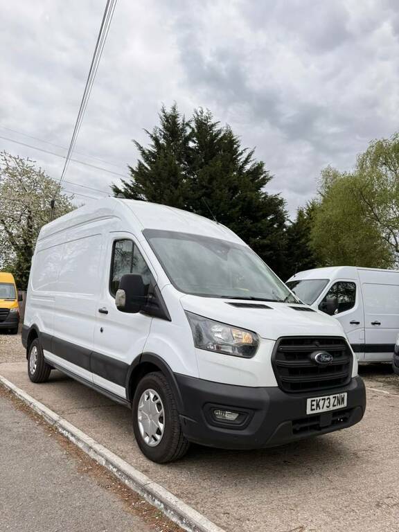 Ford Transit Custom 2.0 350 Ecoblue Trend Fwd L3 H3 Lwb - 2023 73 EK73ZNW White #4