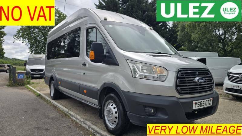 Ford Transit Custom 2.2 Tdci 460 Hdt Trend Minibus L4 18 Seats Silver