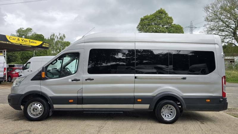 Ford Transit Custom 2.2 Tdci 460 Hdt Trend Minibus L4 18 Seats - 201 YS65OTZ Silver #4
