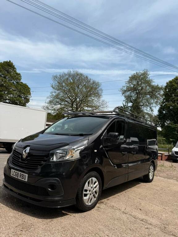 Renault Trafic 1.6 Dci 29 Business Lwb Sports Looks No Vat - 2 Black #2
