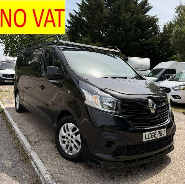 Renault Trafic 1.6 Dci 29 Business Lwb Sports Looks No Vat - 2 Black