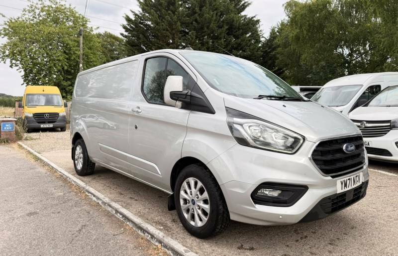 Ford Transit Custom 2.0 300 Ecoblue Limited L2 Lwb 1 Owner Van - 2 YM71NTV Silver #4