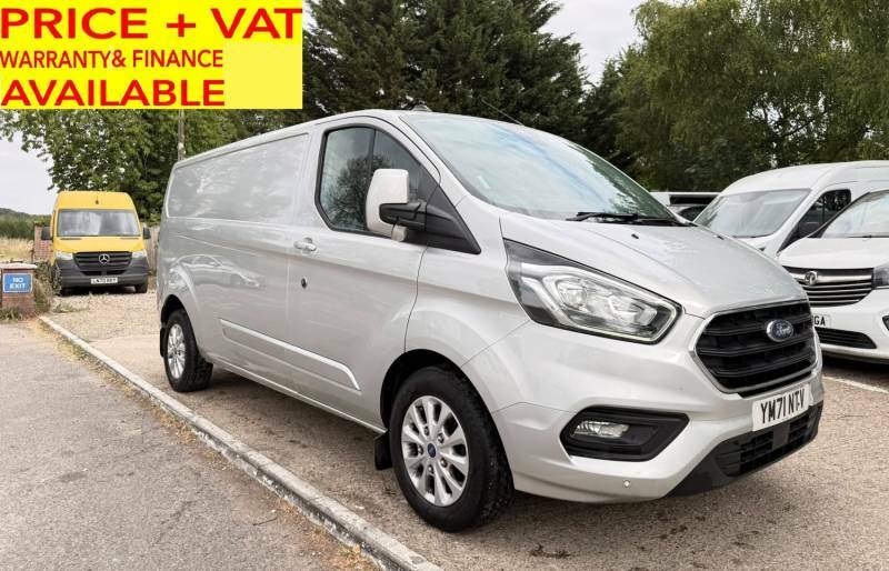 Ford Transit Custom 2.0 300 Ecoblue Limited L2 Lwb 1 Owner Van - 2 Silver