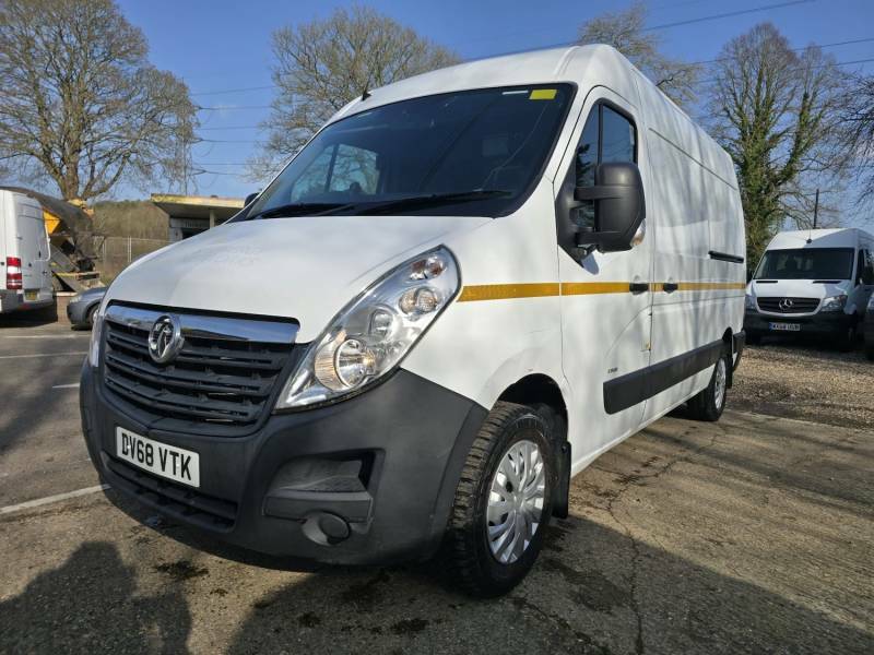 Vauxhall Movano 2.3 Cdti 3500 Fwd L2 H2 Mwb - 2018 68 White #2