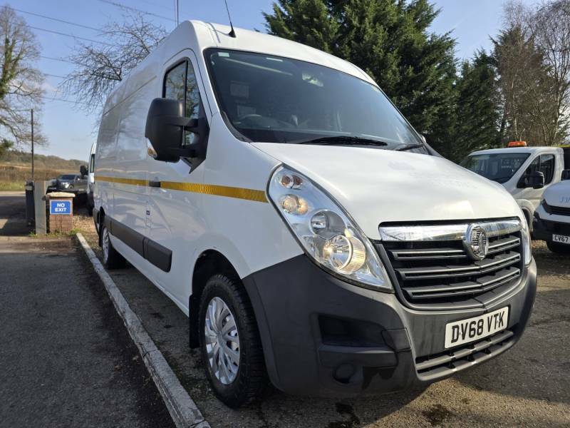 Vauxhall Movano Dropside 2.3 Cdti 3500 Biturbo White #8