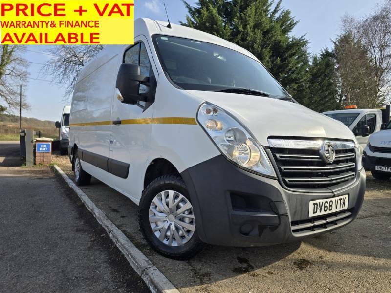 Vauxhall Movano 2.3 Cdti 3500 Fwd L2 H2 Mwb - 2018 68 White