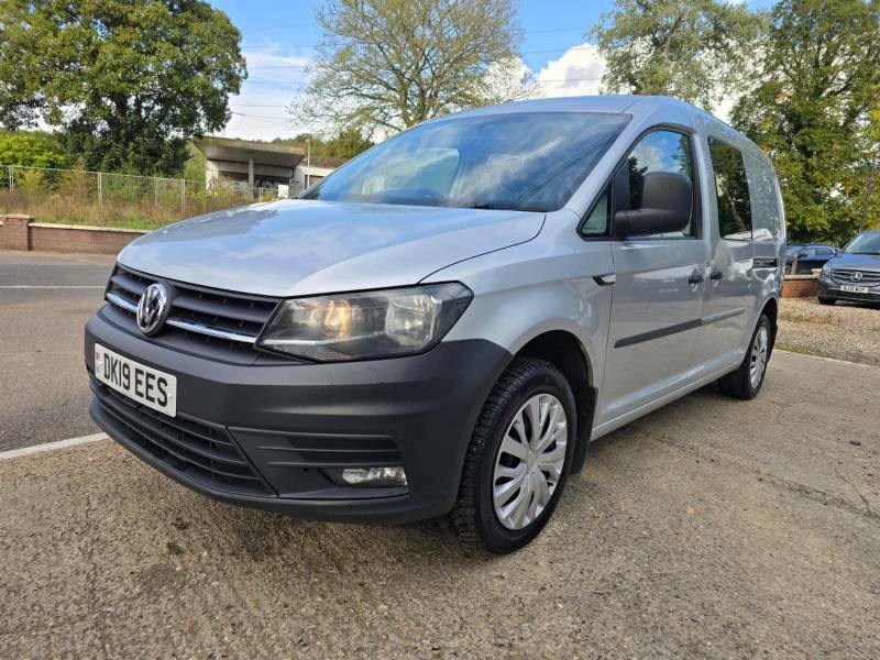 Volkswagen Caddy Maxi C20 2.0 Tdi 102Ps Kombi Crew Van 5 Seats - 2019 Silver #2