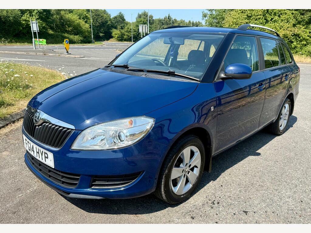Skoda Fabia 1.6 Tdi Se Euro 5 Blue #4