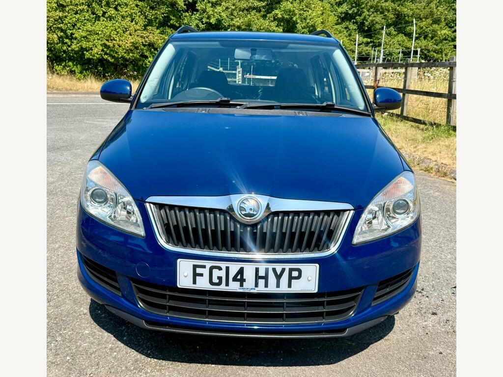 Skoda Fabia 1.6 Tdi Se Euro 5 Blue #2