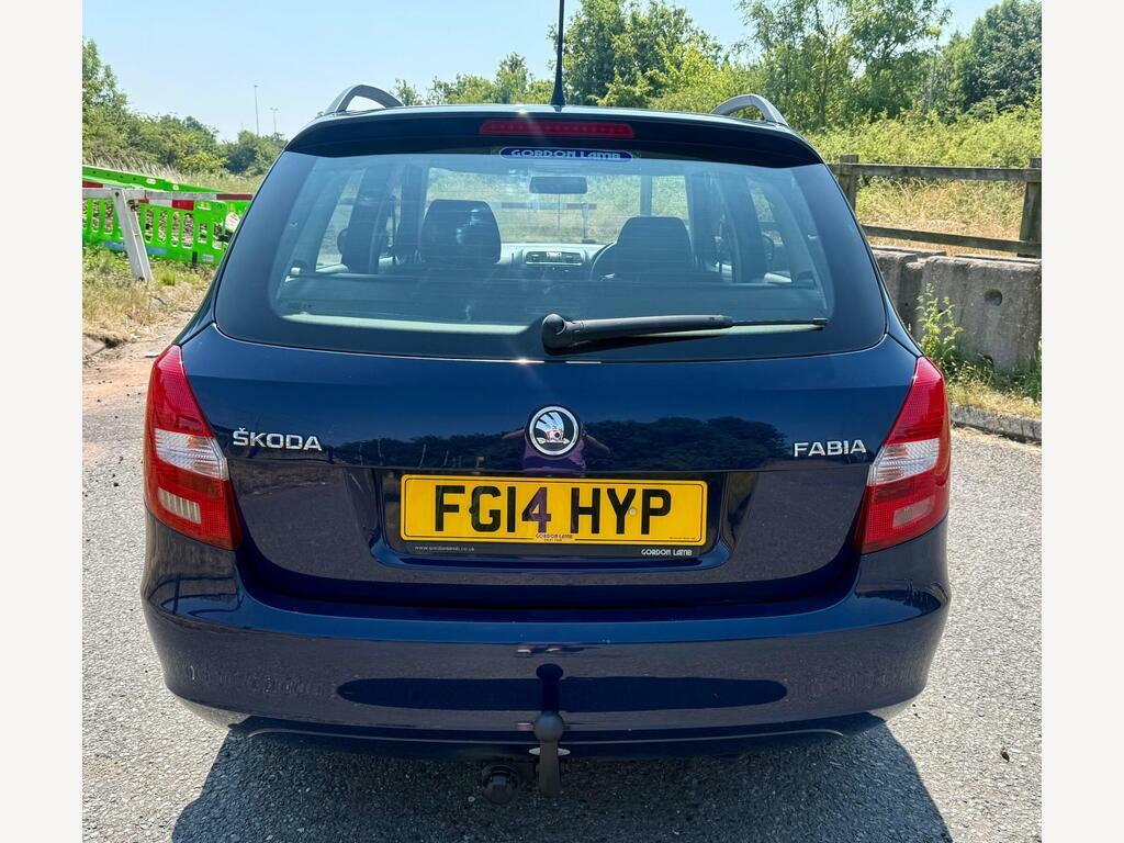 Skoda Fabia 1.6 Tdi Se Euro 5 Blue #6