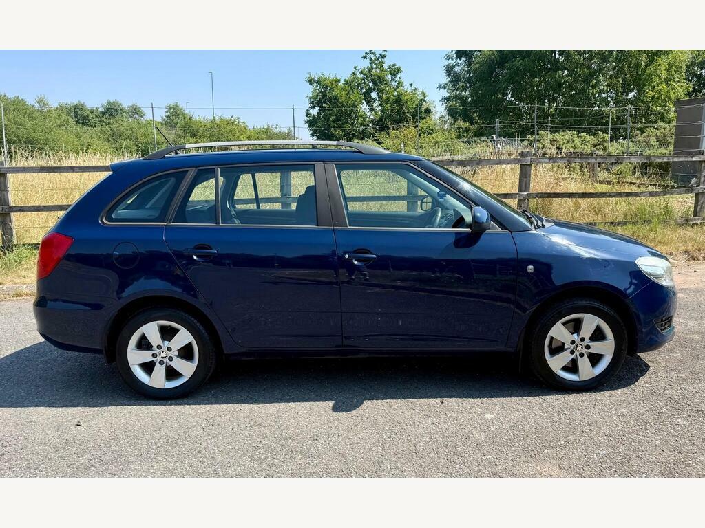 Skoda Fabia 1.6 Tdi Se Euro 5 Blue #3